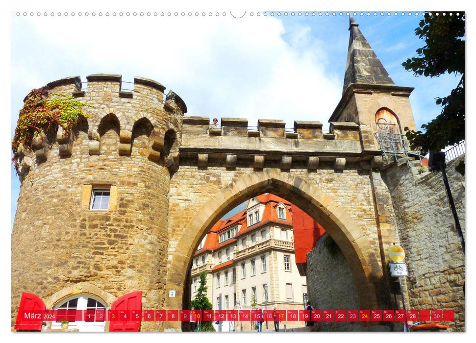 Merseburg - In the historic center (CALVENDO wall calendar 2024) 