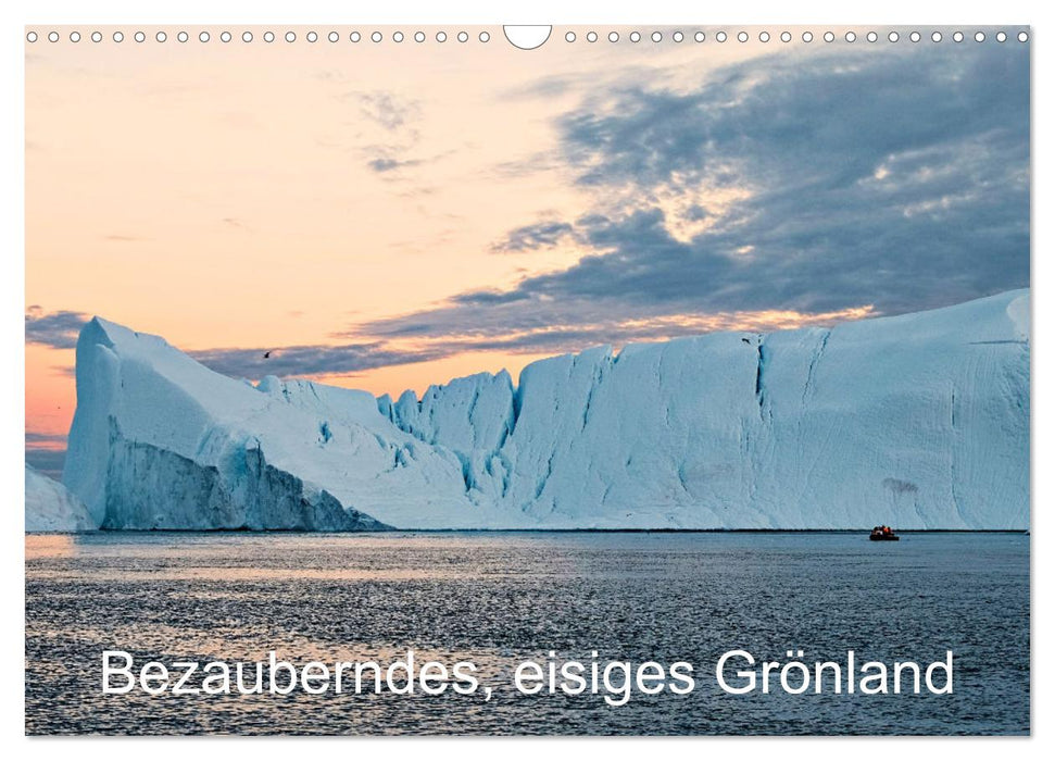 Bezauberndes, eisiges Grönland (CALVENDO Wandkalender 2024)