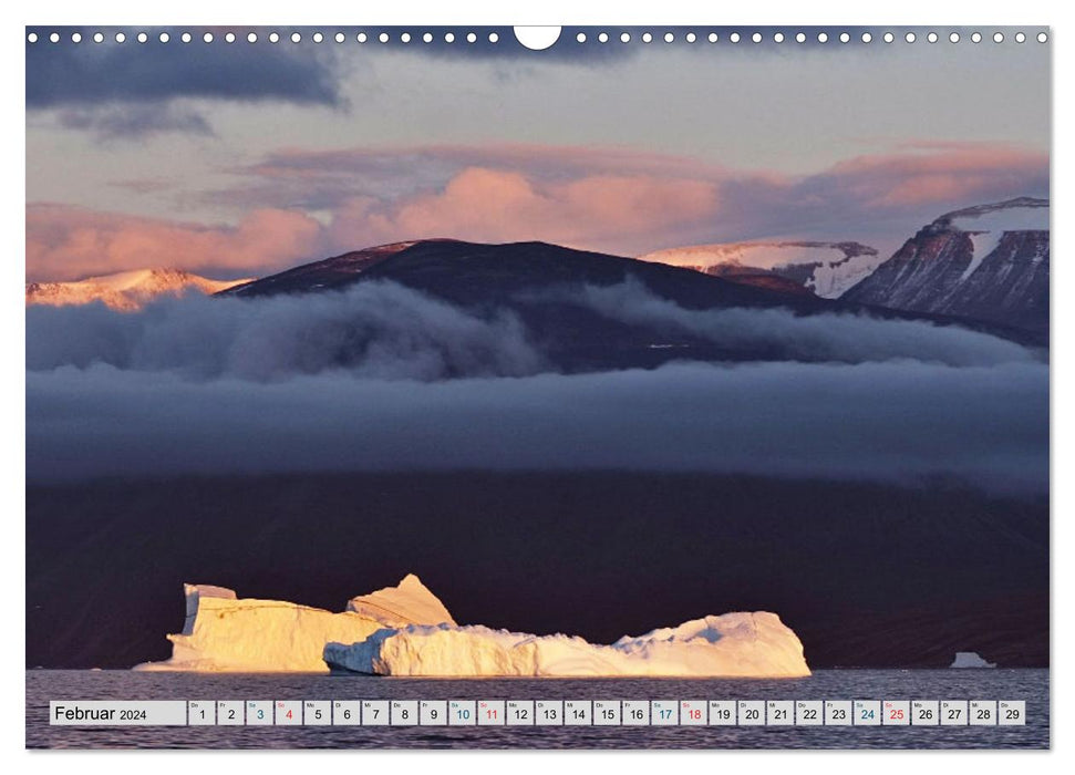 Enchanting, icy Greenland (CALVENDO wall calendar 2024) 