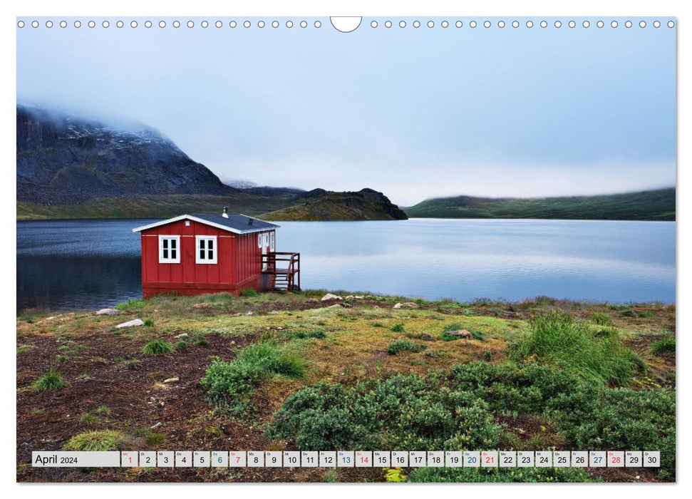 Enchanting, icy Greenland (CALVENDO wall calendar 2024) 