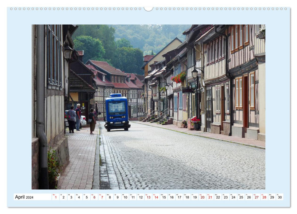 Stolberg in the Harz - Germany's most beautiful village (CALVENDO wall calendar 2024) 