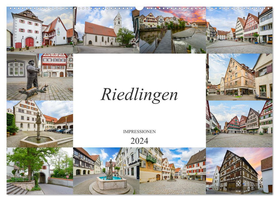 Riedlingen impressions (CALVENDO wall calendar 2024) 