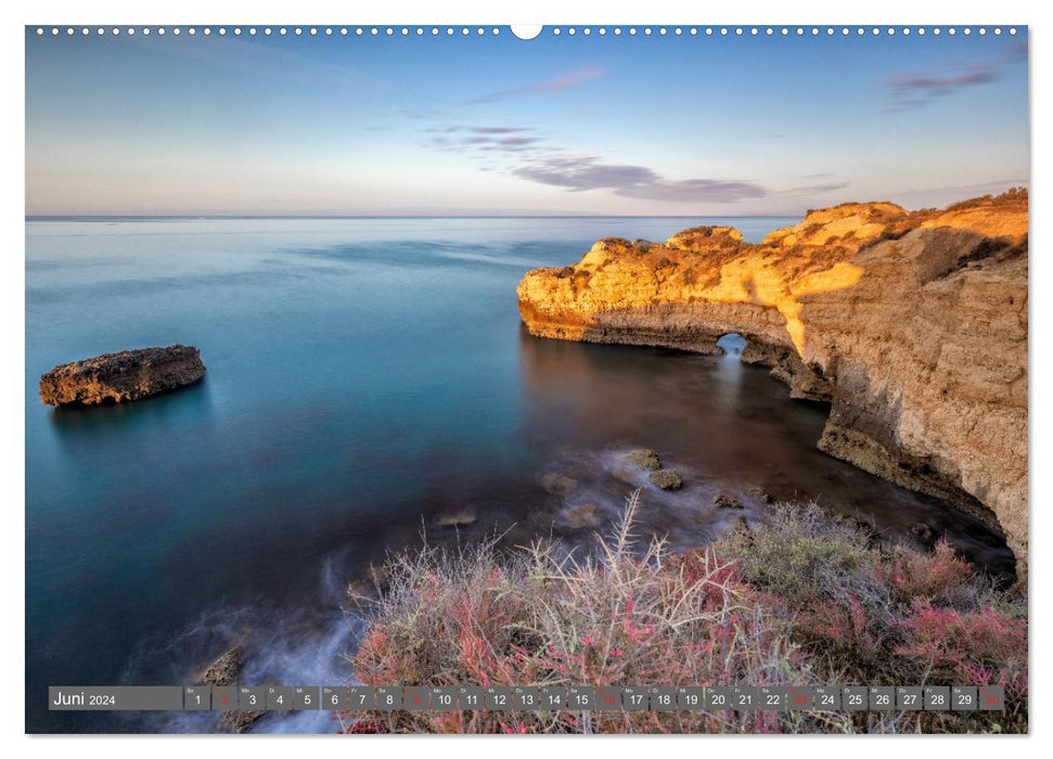 Die Algarve - Portugals märchenhafte Felsenküste (CALVENDO Premium Wandkalender 2024)