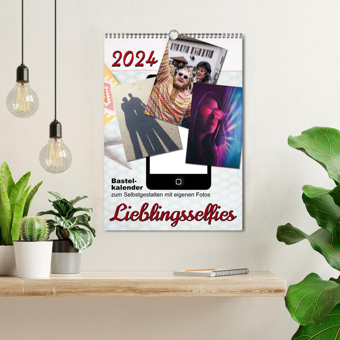 Lieblingsselfies (CALVENDO Wandkalender 2024)