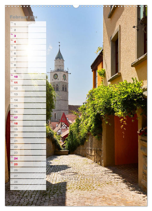 Von Überlingen zur Basilika Birnau nach Hödingen (CALVENDO Premium Wandkalender 2024)