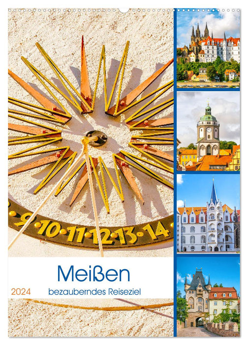 Meißen - enchanting travel destination (CALVENDO wall calendar 2024) 