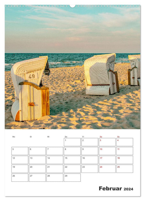 Usedom - Terminplaner (CALVENDO Wandkalender 2024)