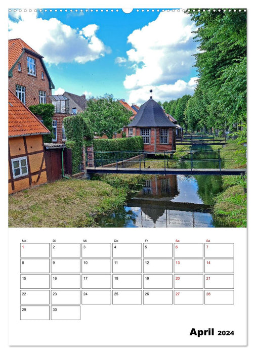 Boizenburg am Elberadweg (CALVENDO Premium Wandkalender 2024)