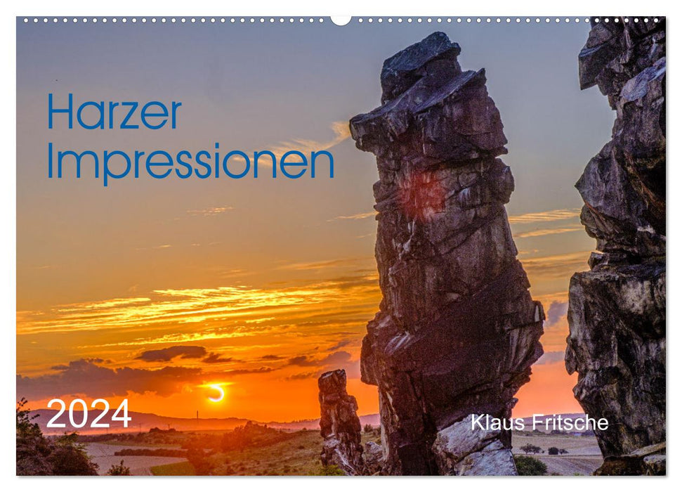 Harzer Impressionen (CALVENDO Wandkalender 2024)
