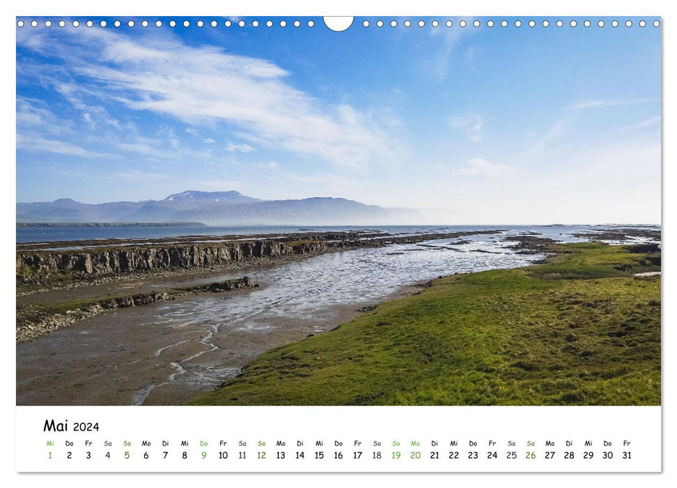 Iceland - Grandiose expanses (CALVENDO wall calendar 2024) 