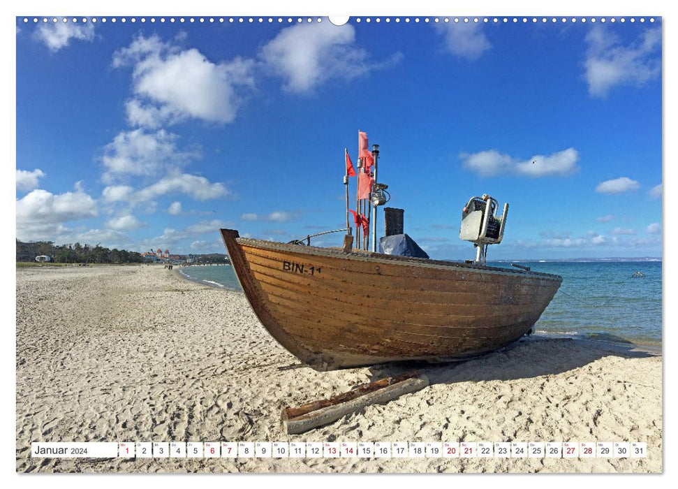 Zauber der Ostseeküste (CALVENDO Wandkalender 2024)