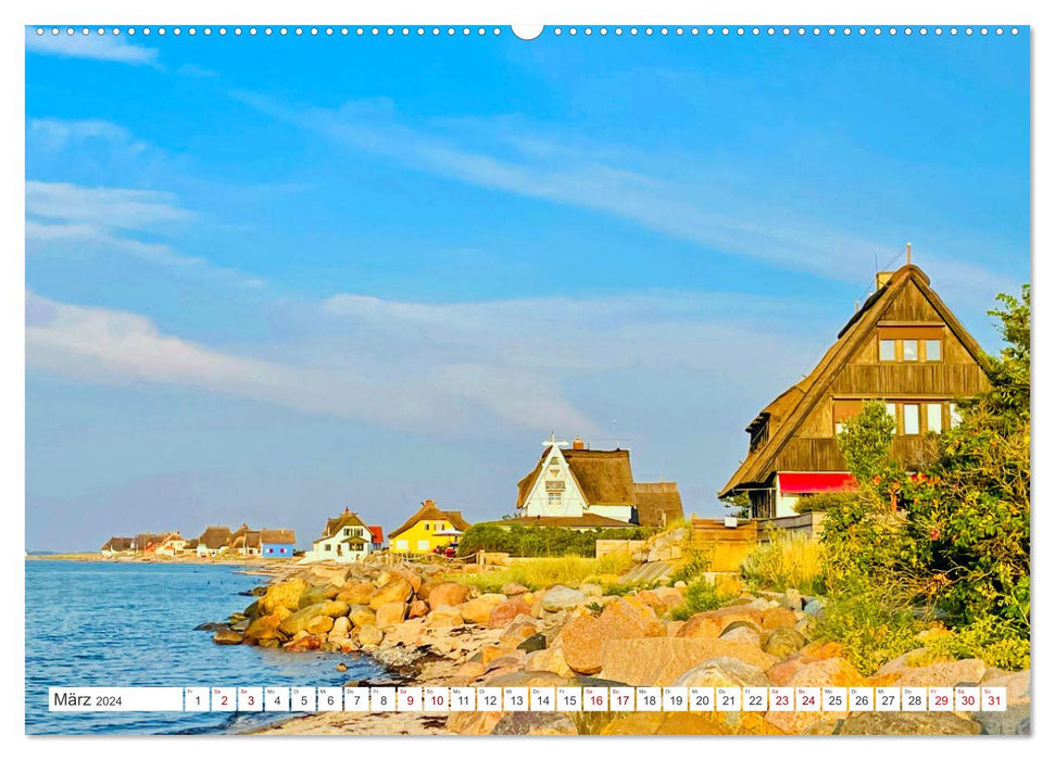 Magic of the Baltic Sea coast (CALVENDO wall calendar 2024) 