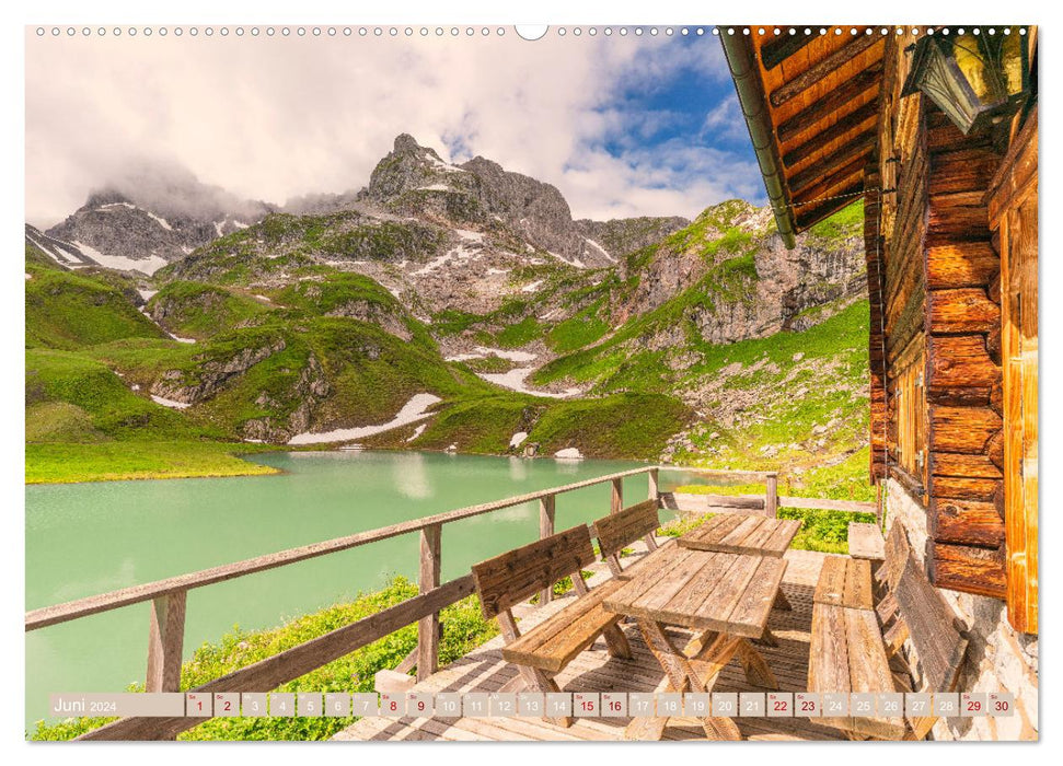 Lech - magic Arlberg (CALVENDO Premium Wandkalender 2024)