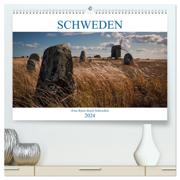 Sweden -A journey through Sweden- (CALVENDO Premium Wall Calendar 2024) 