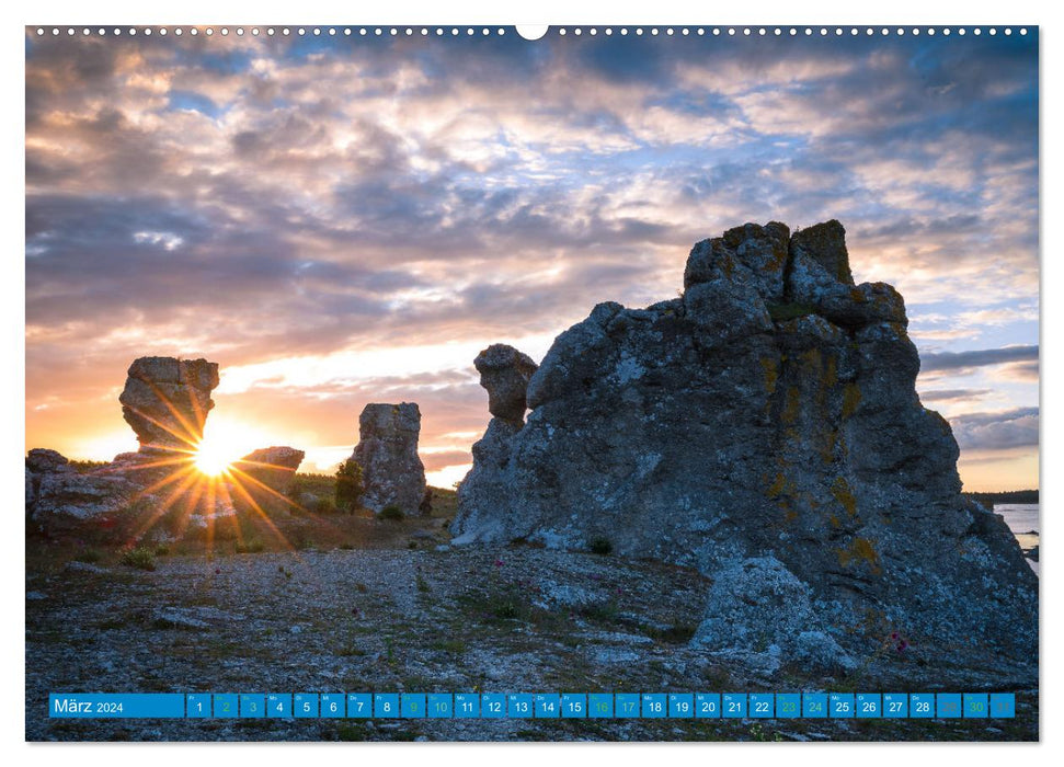 Sweden -A journey through Sweden- (CALVENDO Premium Wall Calendar 2024) 