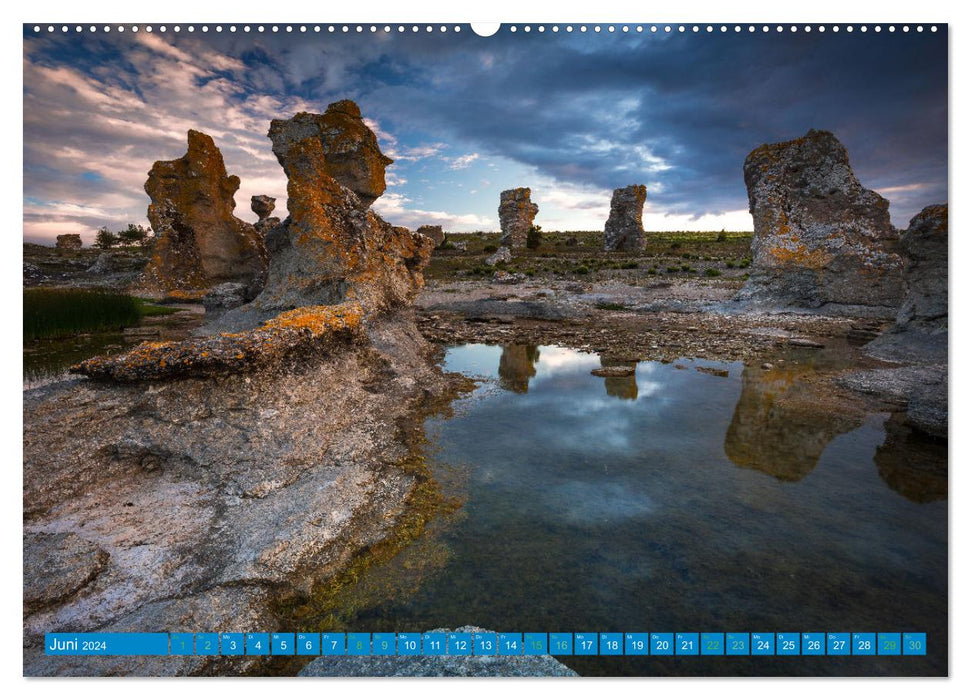 Sweden -A journey through Sweden- (CALVENDO Premium Wall Calendar 2024) 