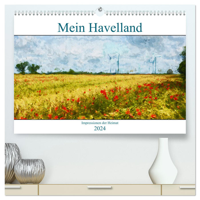 Mein Havelland - Impressionen der Heimat (CALVENDO Premium Wandkalender 2024)