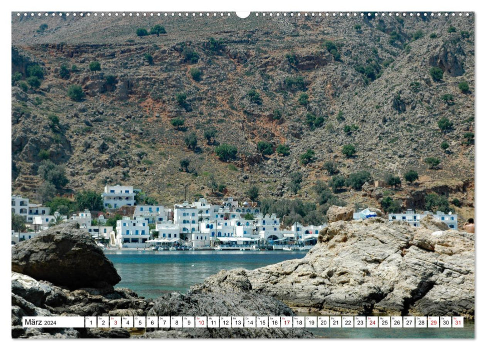 Kretas faszinierender Süden (CALVENDO Premium Wandkalender 2024)