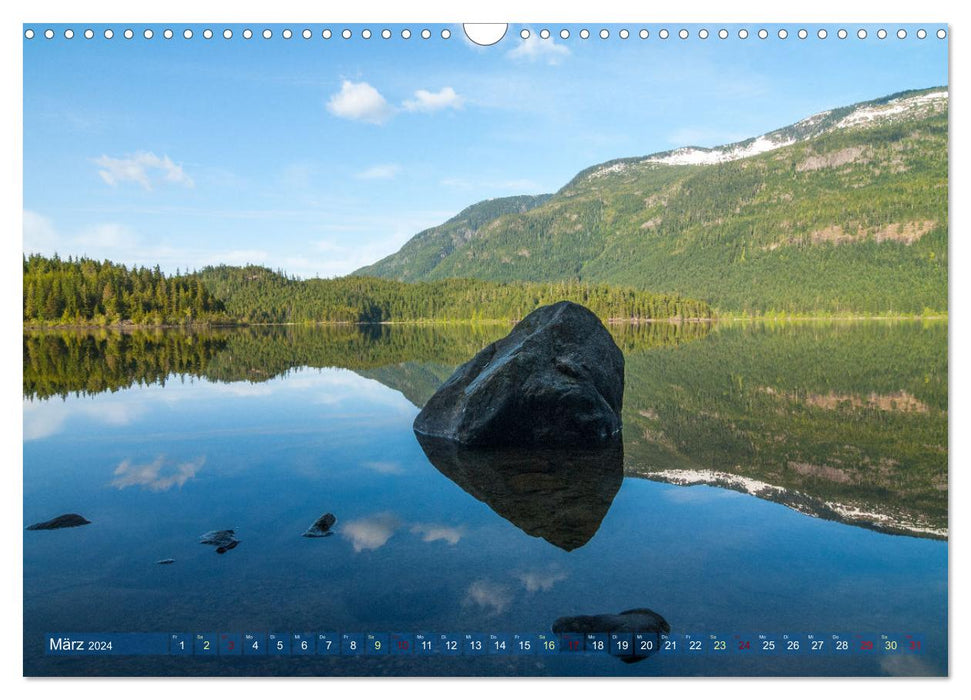 Vancouver Island - Island for Dreaming (CALVENDO Wall Calendar 2024) 