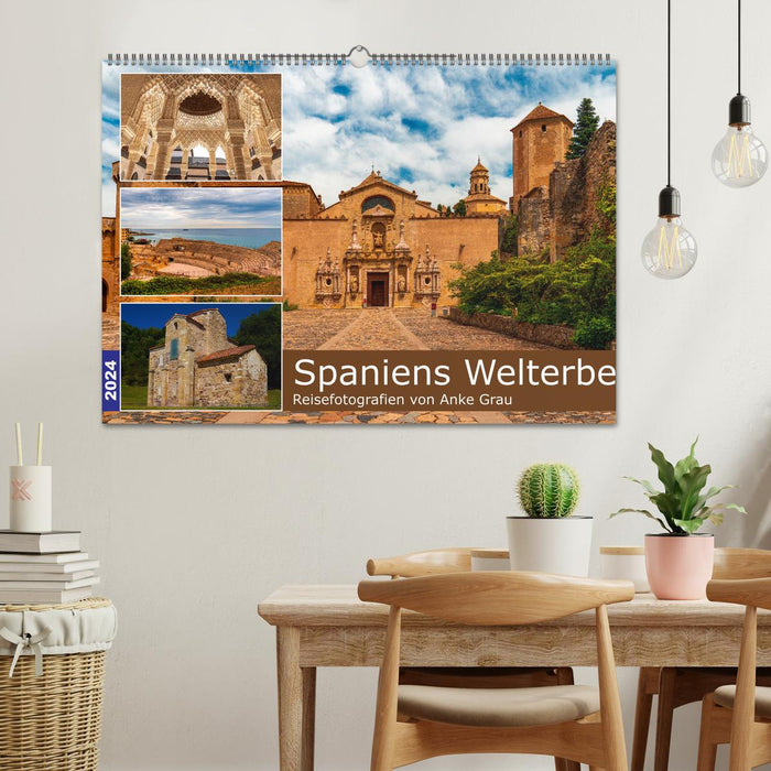 Spaniens Welterbe (CALVENDO Wandkalender 2024)