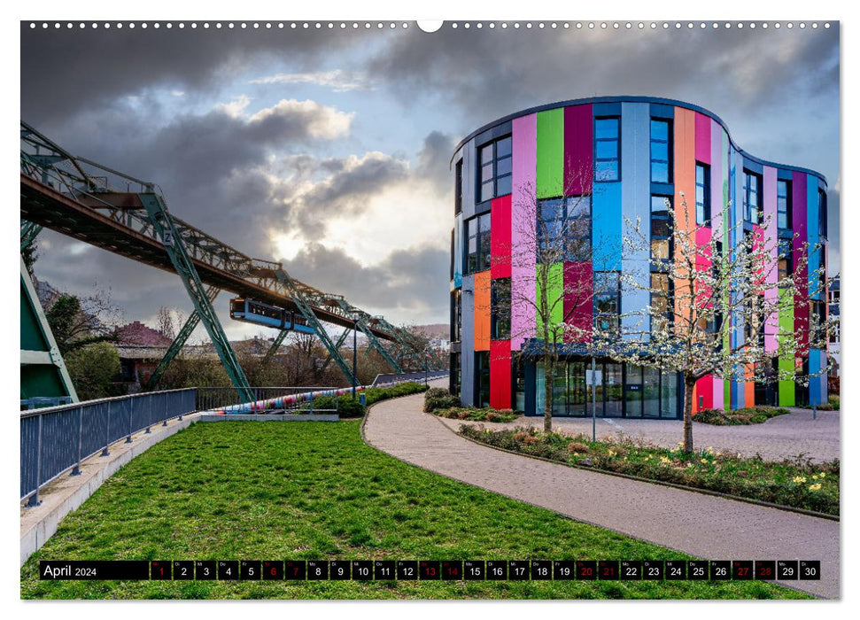 Wunderschönes Wuppertal - Bezaubernde Orte in und am Rande der Stadt (CALVENDO Premium Wandkalender 2024)