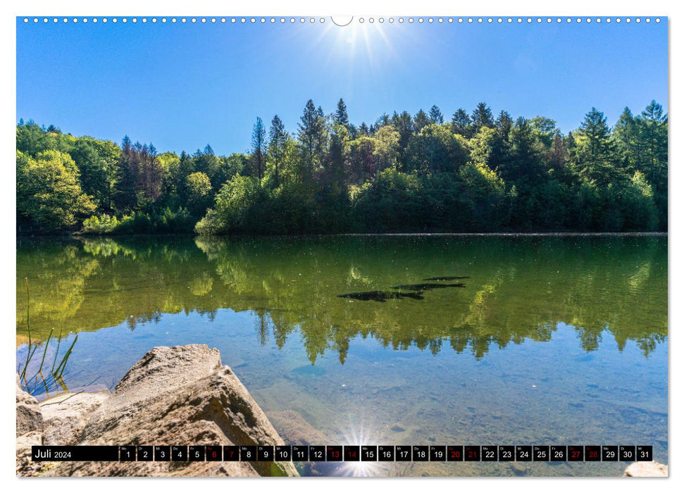 Beautiful Wuppertal - enchanting places in and on the outskirts of the city (CALVENDO Premium Wall Calendar 2024) 