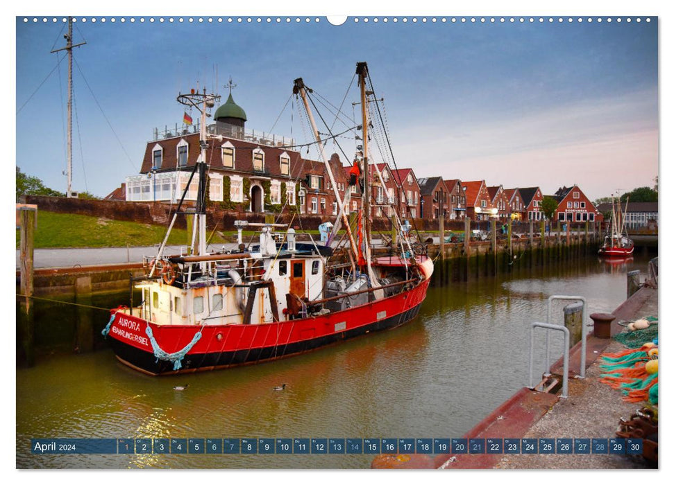 Experience East Frisia with me (CALVENDO Premium Wall Calendar 2024) 