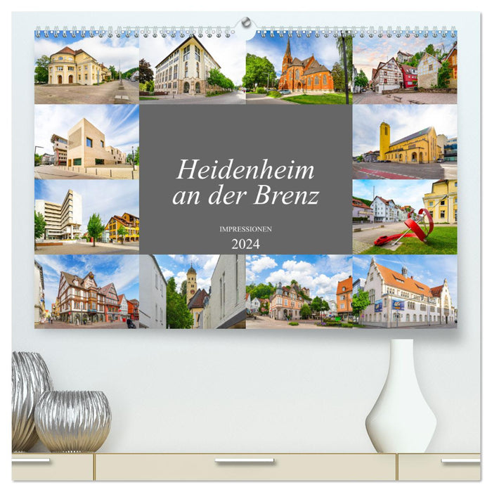 Heidenheim an der Brenz Impressions (CALVENDO Premium Wall Calendar 2024) 