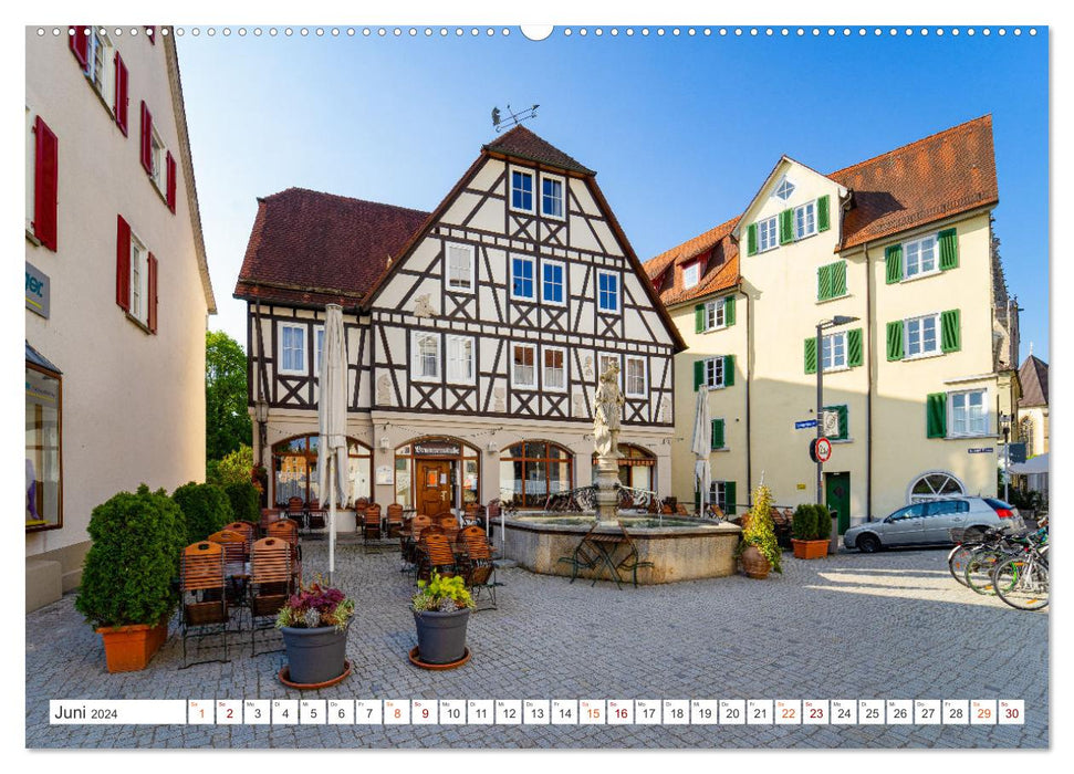 Rottenburg am Neckar Impressions (CALVENDO Premium Wall Calendar 2024) 