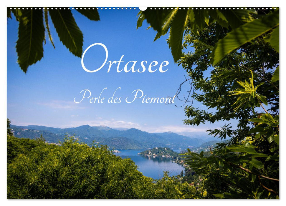 Ortasee - Perle des Piemont (CALVENDO Wandkalender 2024)