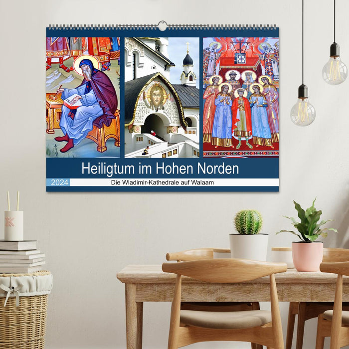 Heiligtum im Hohen Norden - Die Wladimir-Kathedrale auf Walaam (CALVENDO Wandkalender 2024)