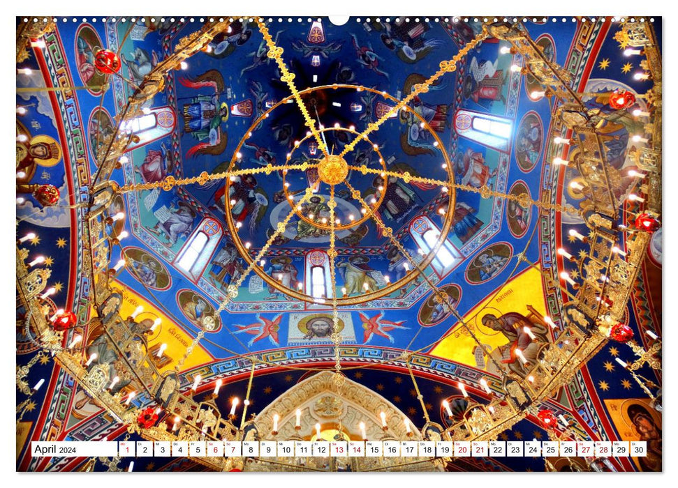 Heiligtum im Hohen Norden - Die Wladimir-Kathedrale auf Walaam (CALVENDO Wandkalender 2024)
