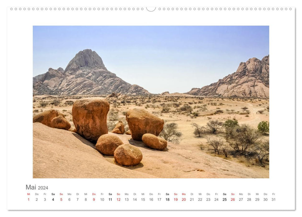 Namibia - unterwegs mit Julia Hahn (CALVENDO Premium Wandkalender 2024)