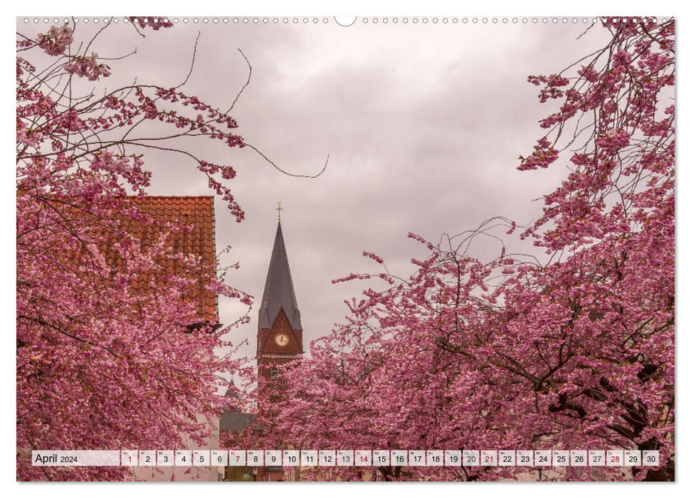 Neheim Leuchtenstadt mit "Sauerländer Dom" (CALVENDO Wandkalender 2024)