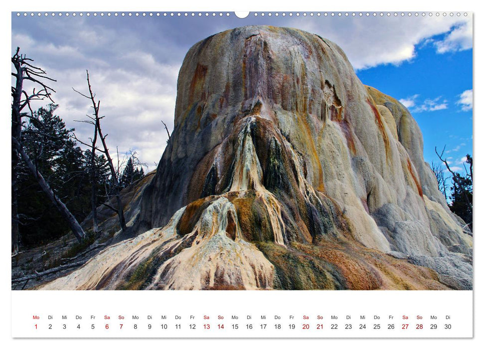 Im Farbenspiel des Yellowstone Natl. Park (CALVENDO Wandkalender 2024)