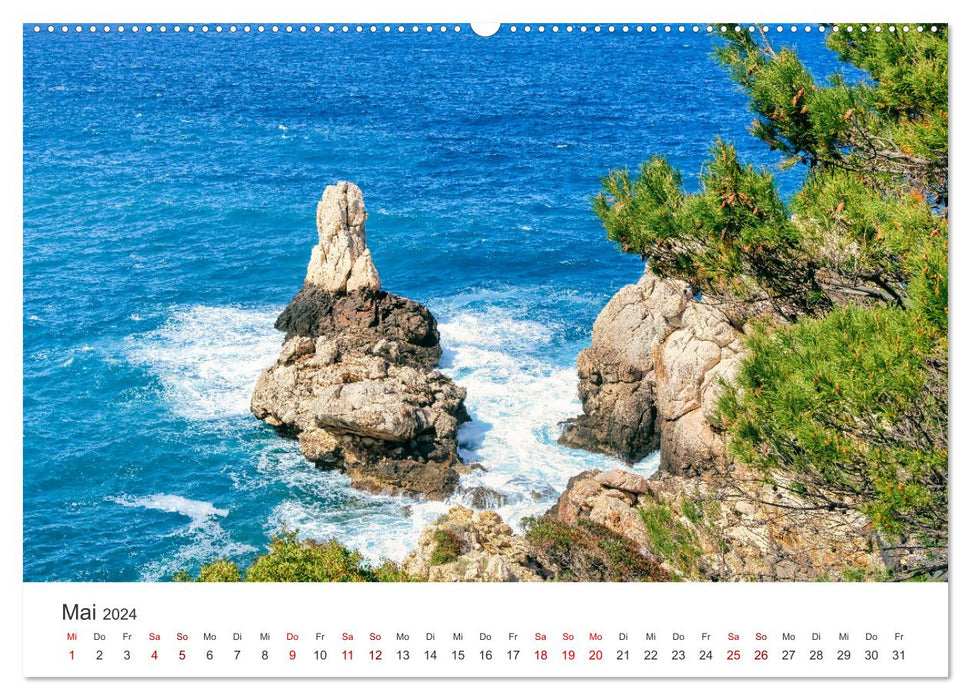 Mallorca Traumhafte Insel (CALVENDO Premium Wandkalender 2024)
