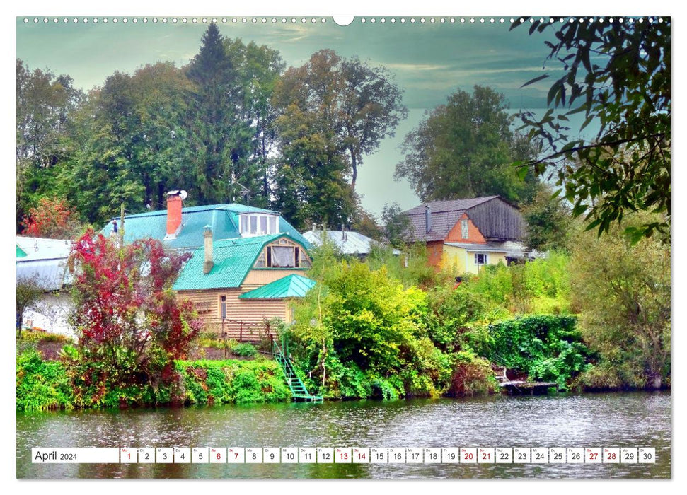 Yasnaya Polyana - In the footsteps of Leo Tolstoy in Russia (CALVENDO wall calendar 2024) 