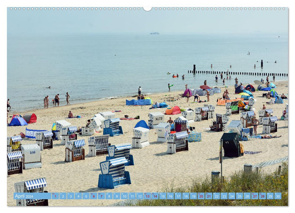 Grüße von Usedom (CALVENDO Premium Wandkalender 2024)
