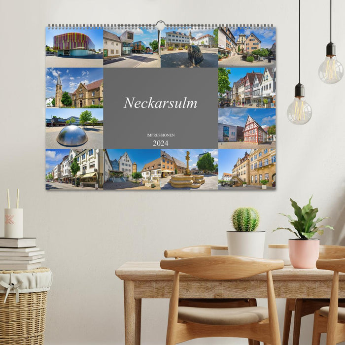 Neckarsulm impressions (CALVENDO wall calendar 2024) 