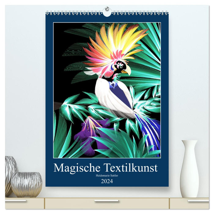 Magische Textilkunst (CALVENDO Premium Wandkalender 2024)