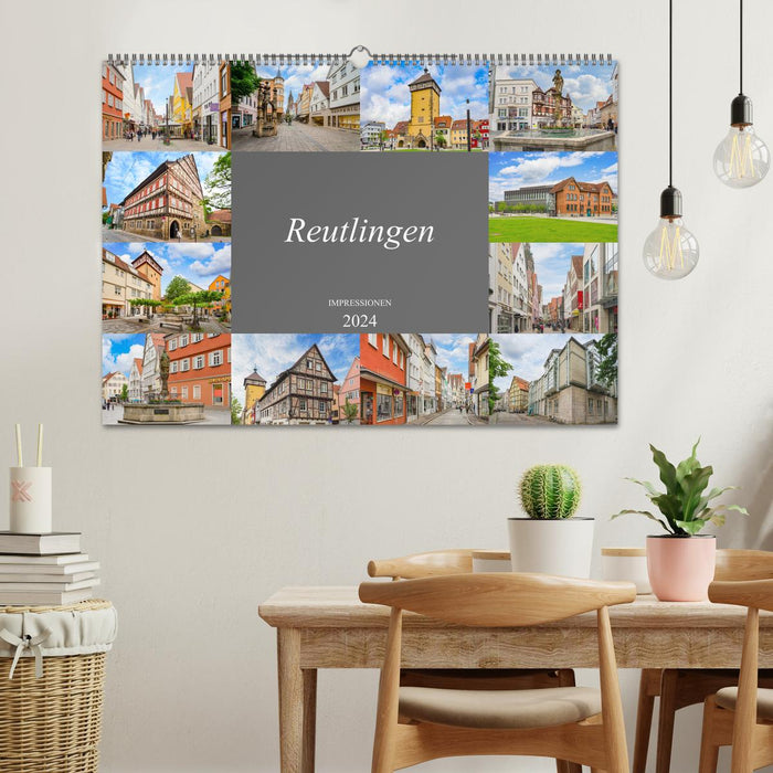 Reutlingen impressions (CALVENDO wall calendar 2024) 