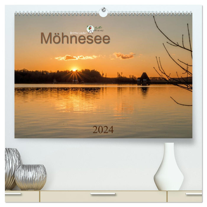 Möhnesee - das westfälische Meer (CALVENDO Premium Wandkalender 2024)