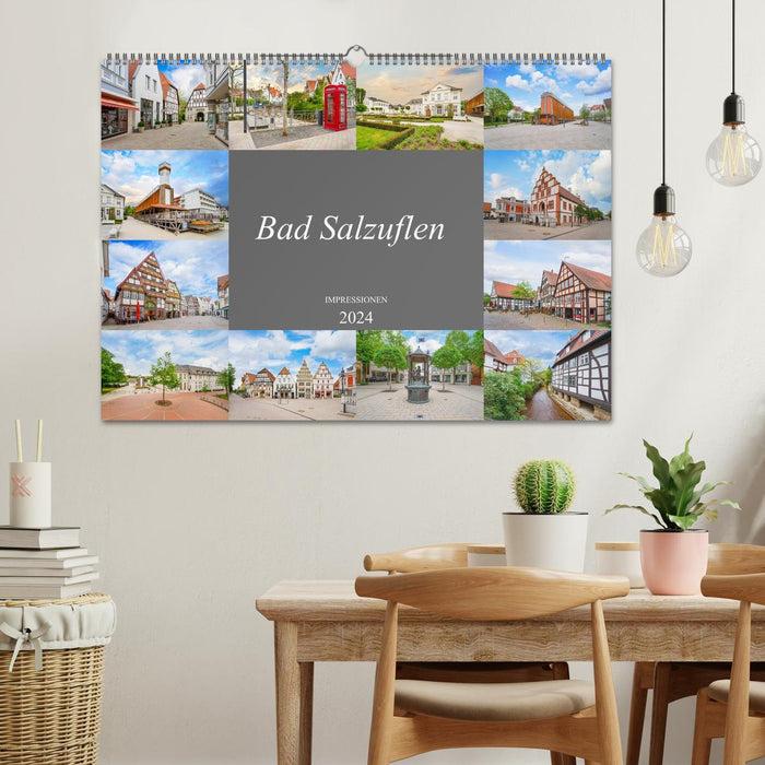 Bad Salzuflen impressions (CALVENDO wall calendar 2024) 