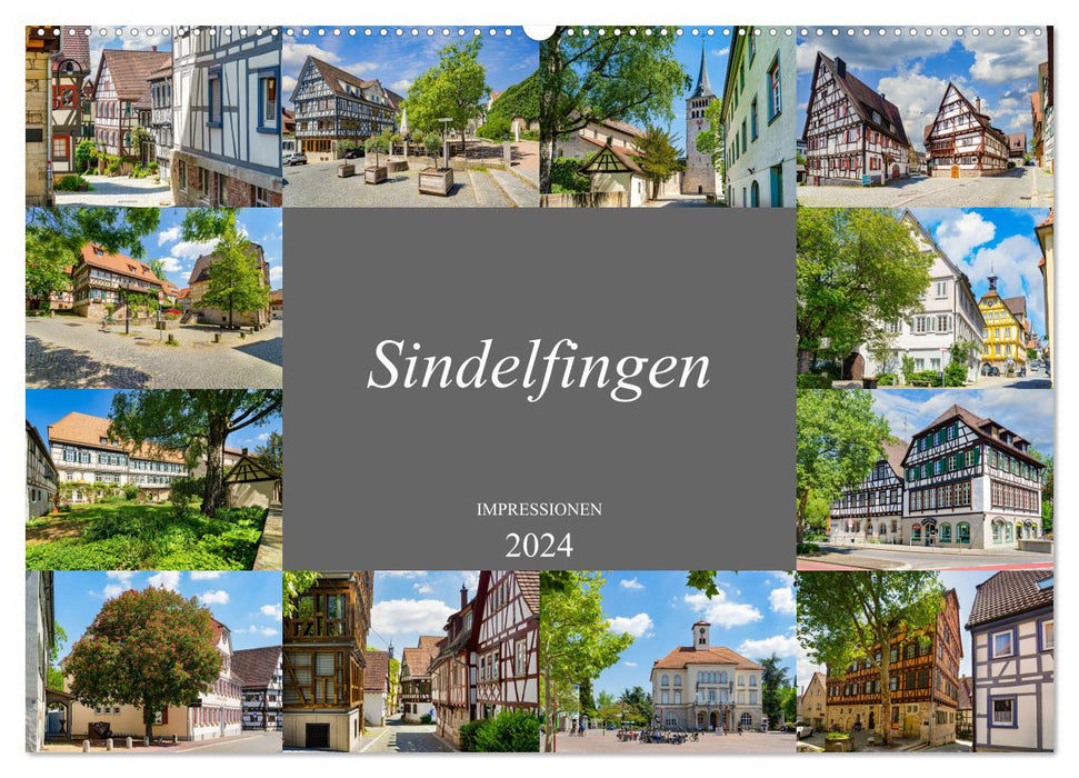 Sindelfingen impressions (CALVENDO wall calendar 2024) 