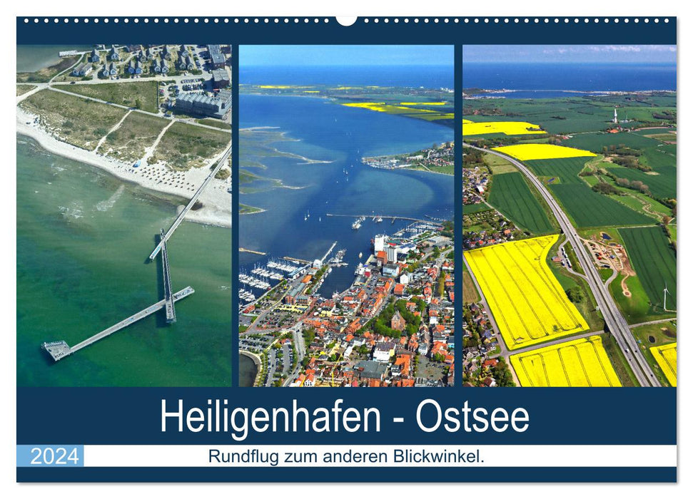 Heiligenhafen - Ostsee (CALVENDO Wandkalender 2024)