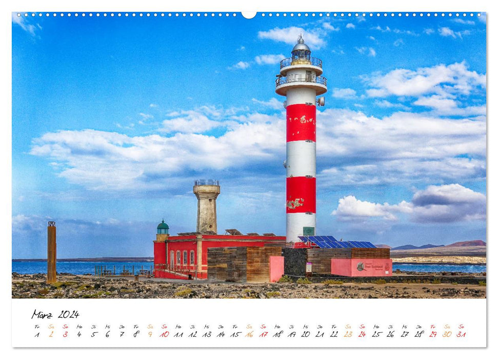 Fuerteventura - Faszination einer Wüsteninsel (CALVENDO Premium Wandkalender 2024)