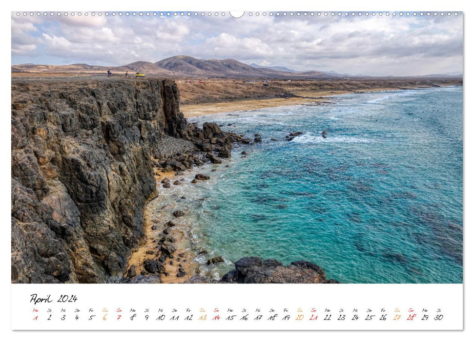 Fuerteventura - Faszination einer Wüsteninsel (CALVENDO Premium Wandkalender 2024)