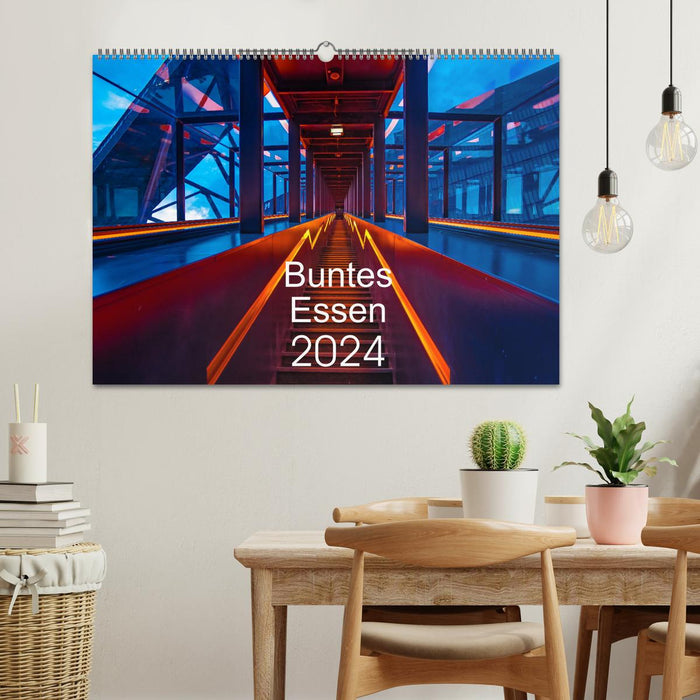 Buntes Essen 2024 (CALVENDO Wandkalender 2024)