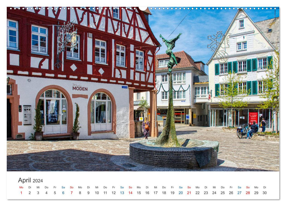 Alzey - Rheinhessens heimliche Hauptstadt (CALVENDO Wandkalender 2024)