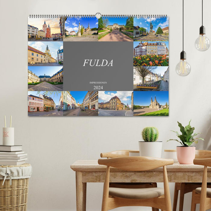 Fulda impressions (CALVENDO wall calendar 2024) 